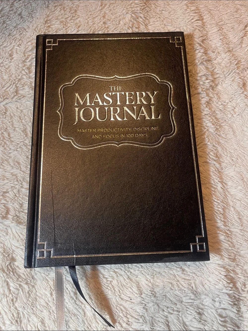 The Mastery Journal - Black